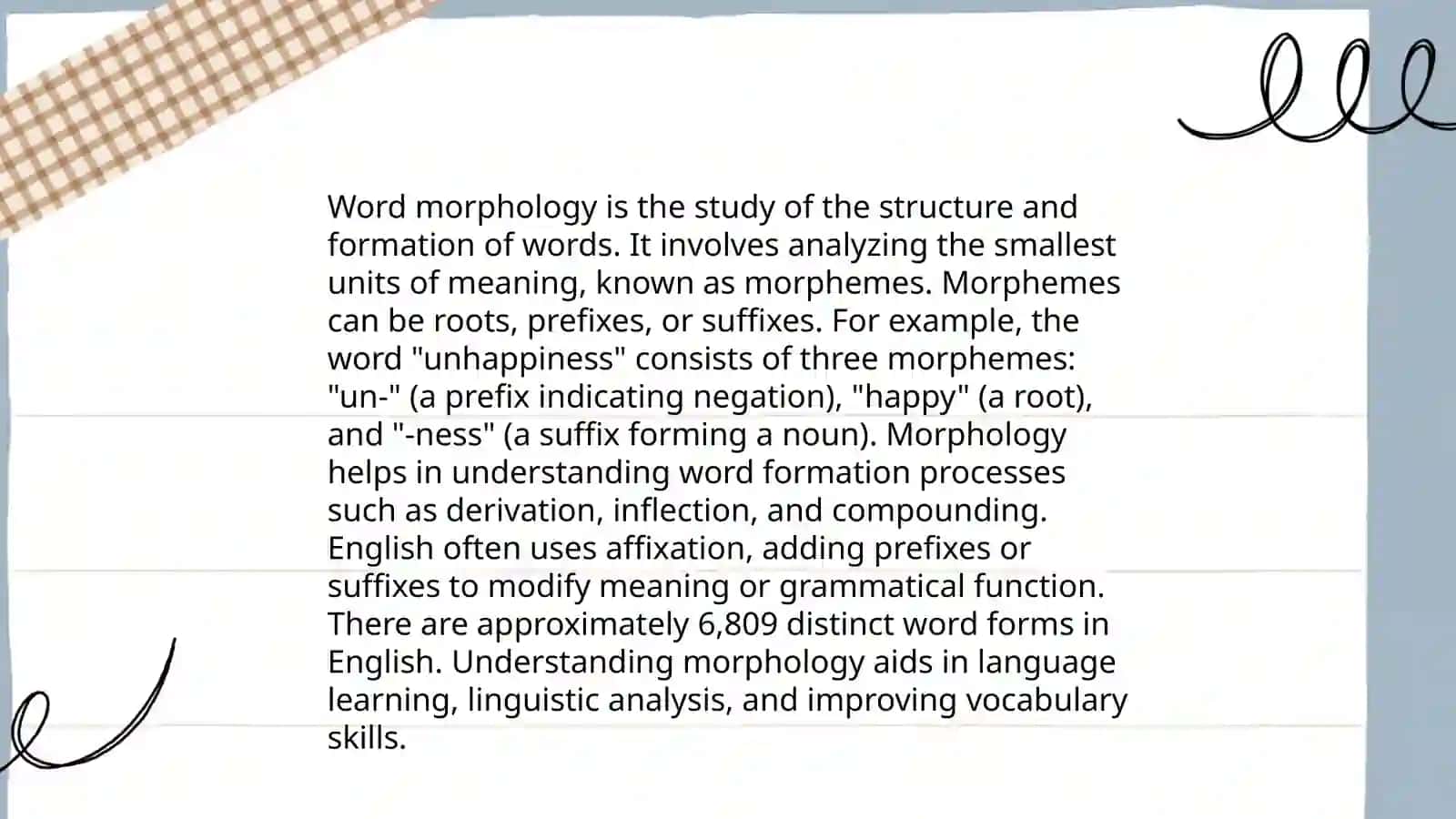 Word information 4