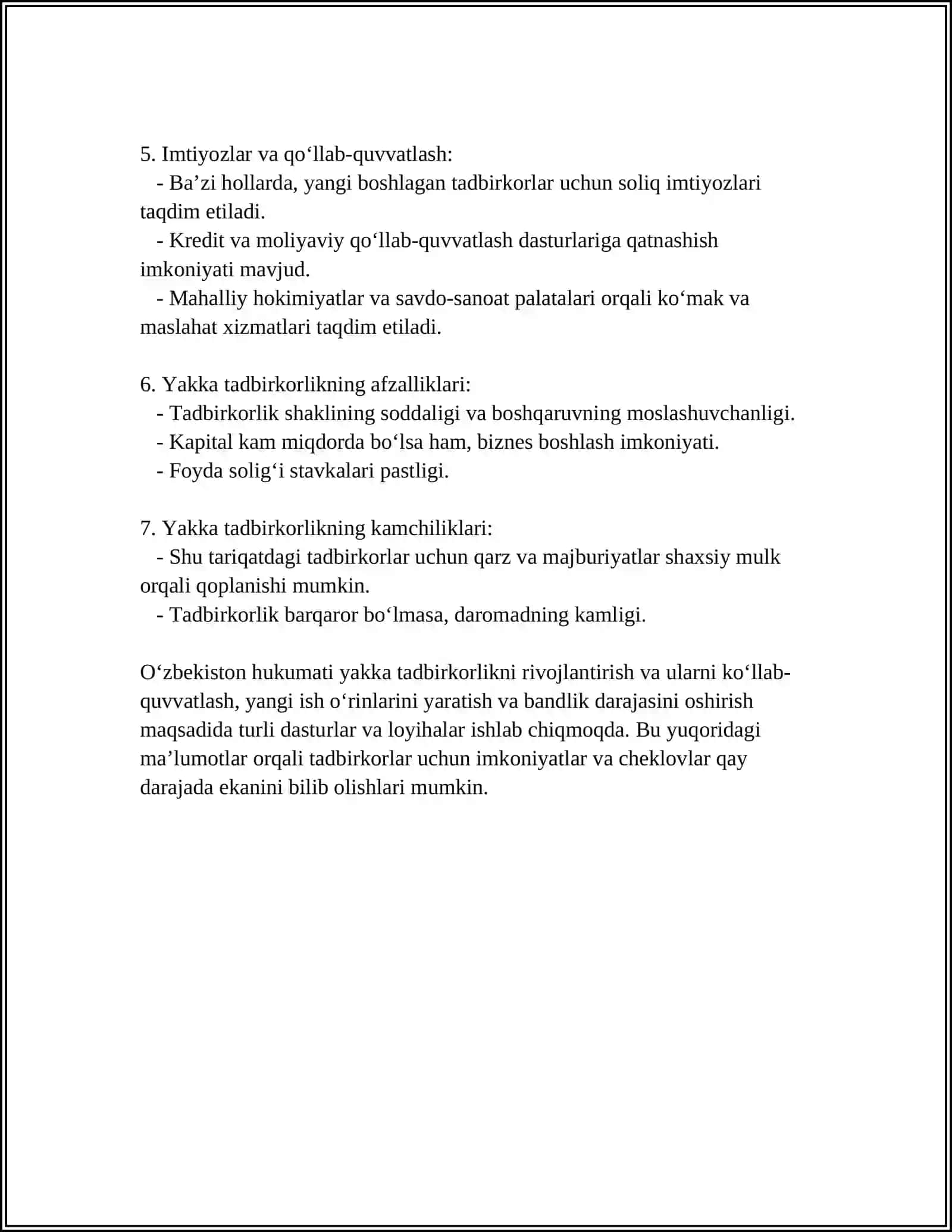 TADBIRKORLIK FIRMALARINING ASOSIY SHAKILLARI 4