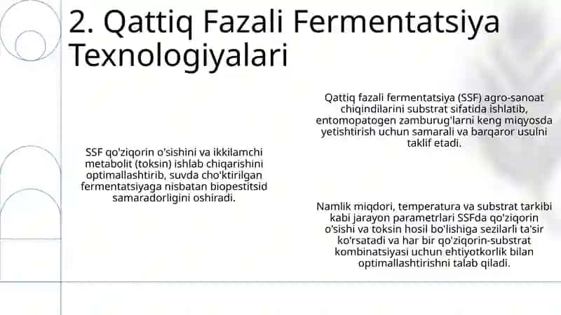 Zamburugʻli entomopatogen preparatlar olish texnologiyasi 4