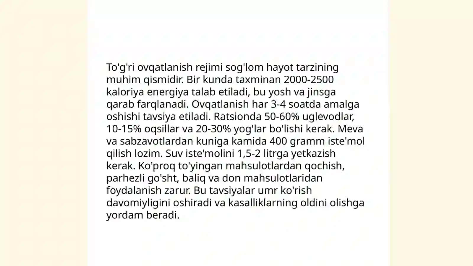 Kasalliklarni oldini olish usullari 4