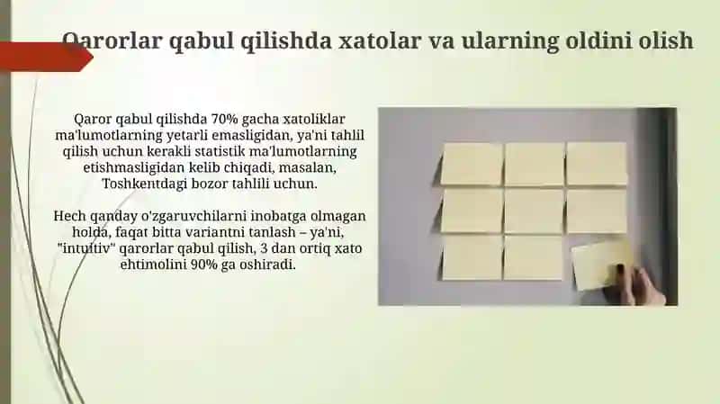 Qarorlarni amalga oshirish va monitoringi 4