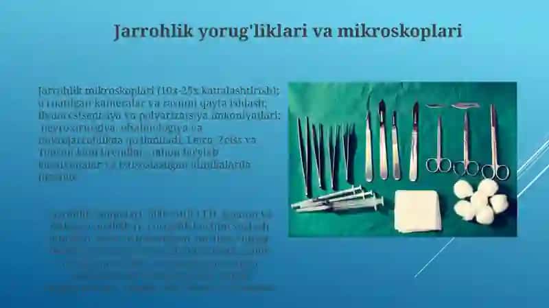 Yara davolash vositalari va bog‘lamlar 4
