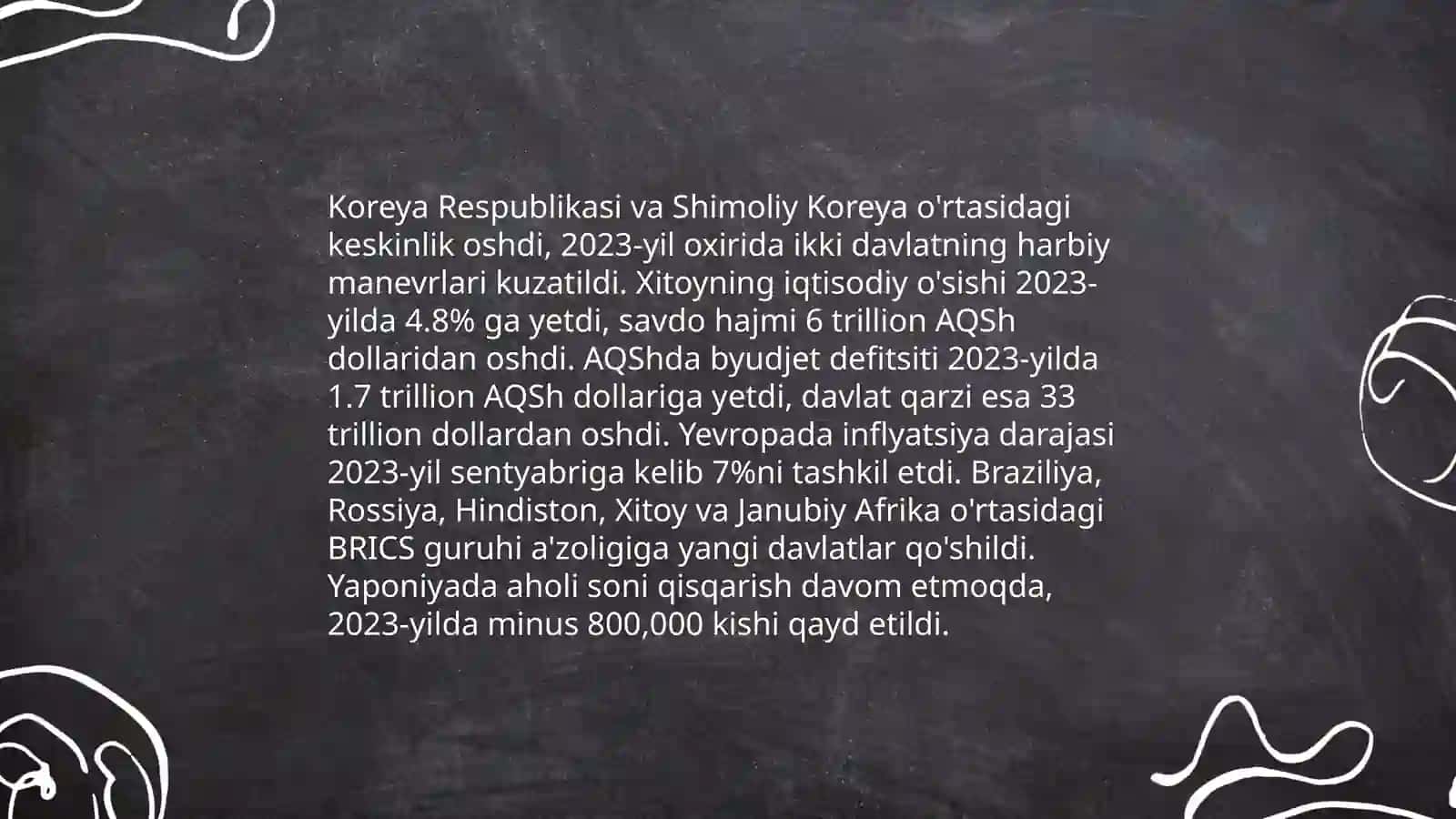 Gap bo'laklari sanalmaydigan gap birliklari 4
