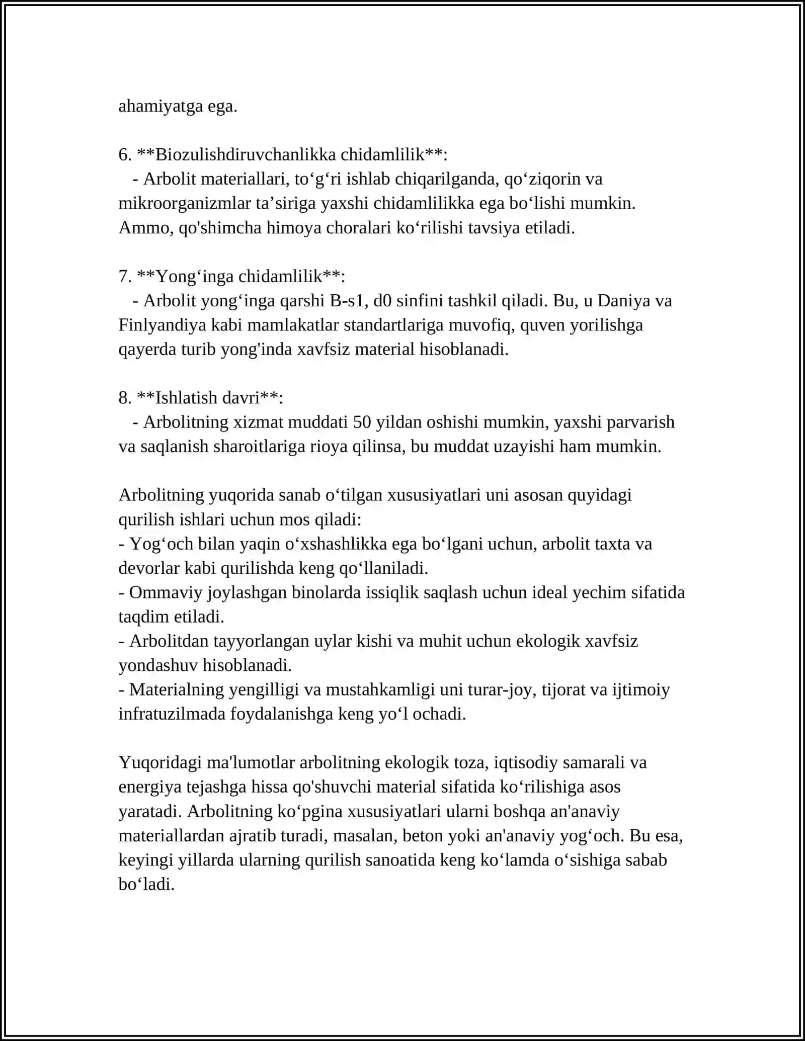 ARBOLIT ISHLAB CHIQARISH TEXNOLOGIYASI 4