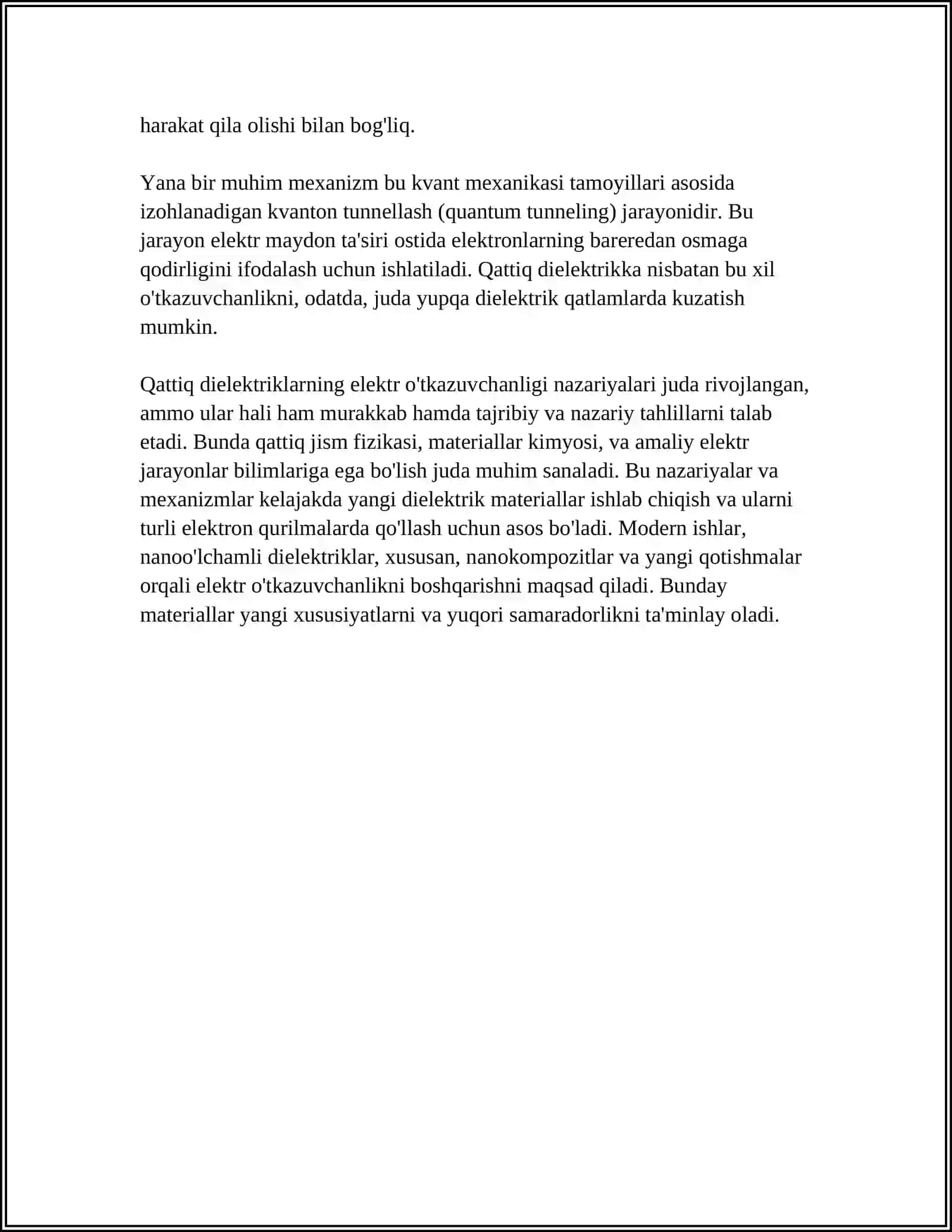 QATTIQ VA SUYUQ DIELEKTRIKLARNING ÓTKAZUVCHANLIGI 4