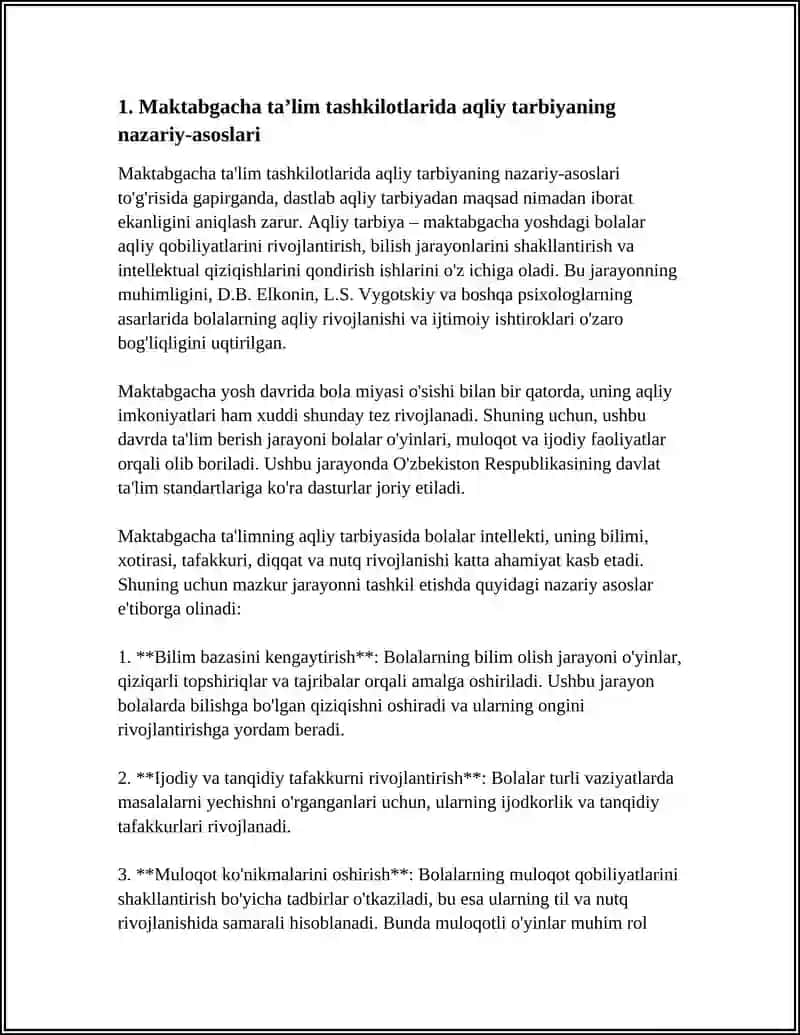 Aqliy tarbiyaning nazariy-asoslari 4