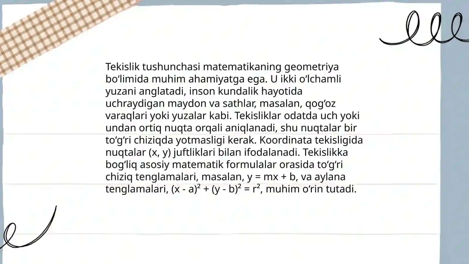 Fazoviy figuralarning tekislik bilan kesimlarini yasash 4