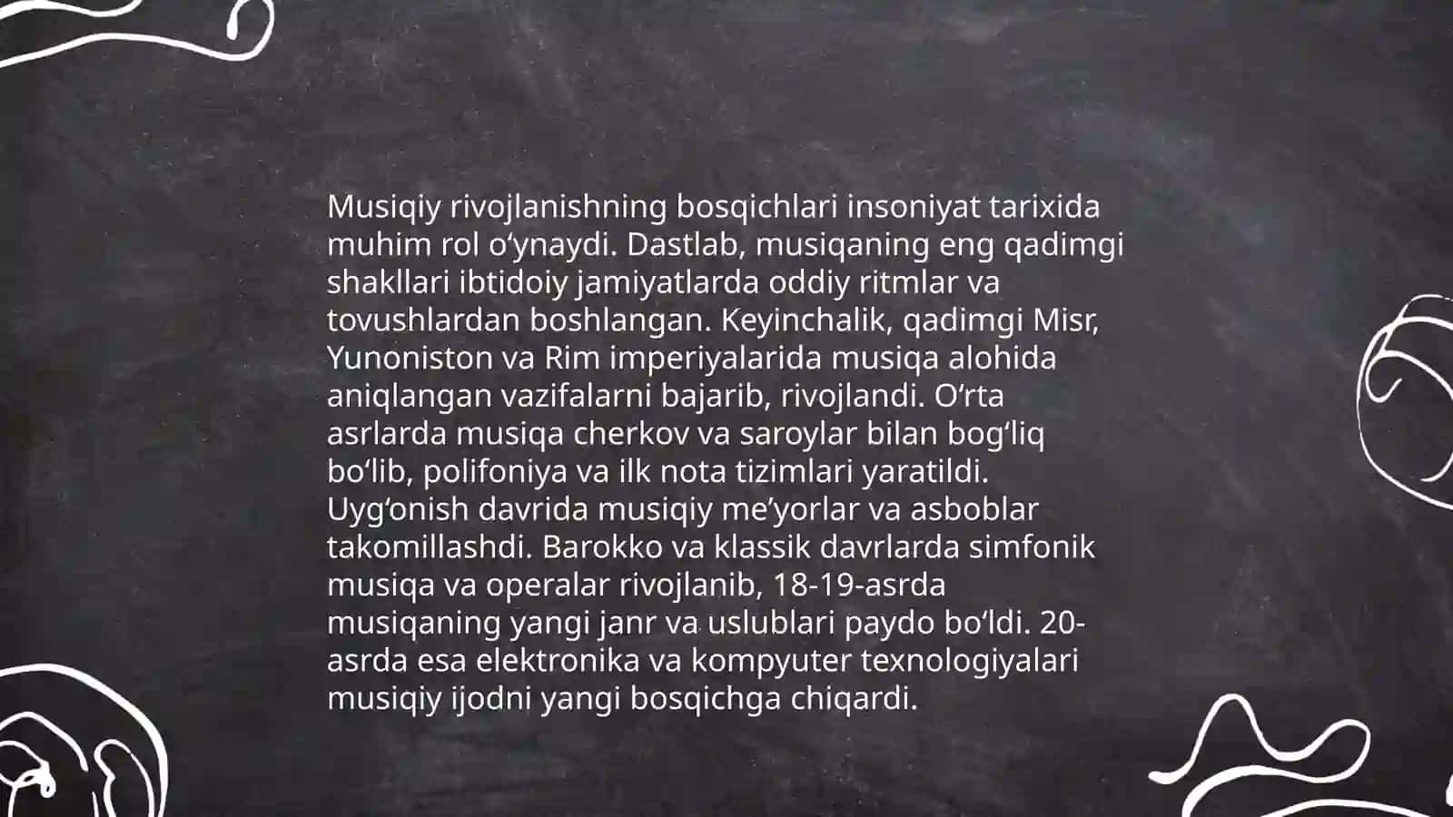 Musiqa mashgʻulotlarida tarbiyalanuvchilarining musiqiy eshitish qobiliyatini loyihalashtirish va ularning rivojlanishini diagnostik tahlil qilish 4