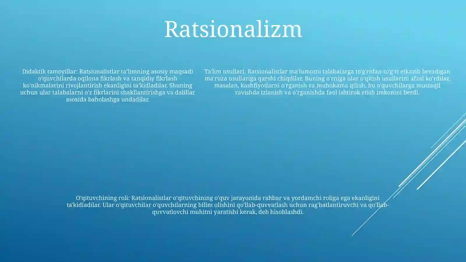 Ğarb Uyģonish Davri Pedagogikasi Namoyondalarining Didaktik Qarashlari 4