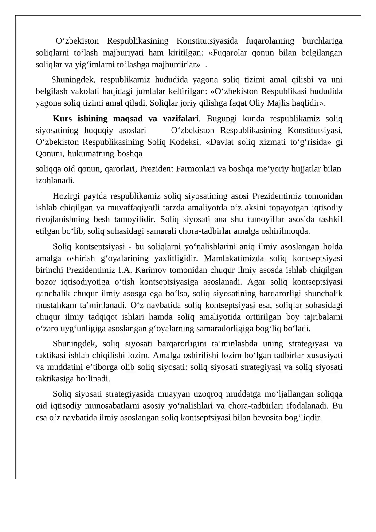 O`ZBEKISTON RESPUBLIKASI DAVLAT STATISTIKA QO`MITASI 4