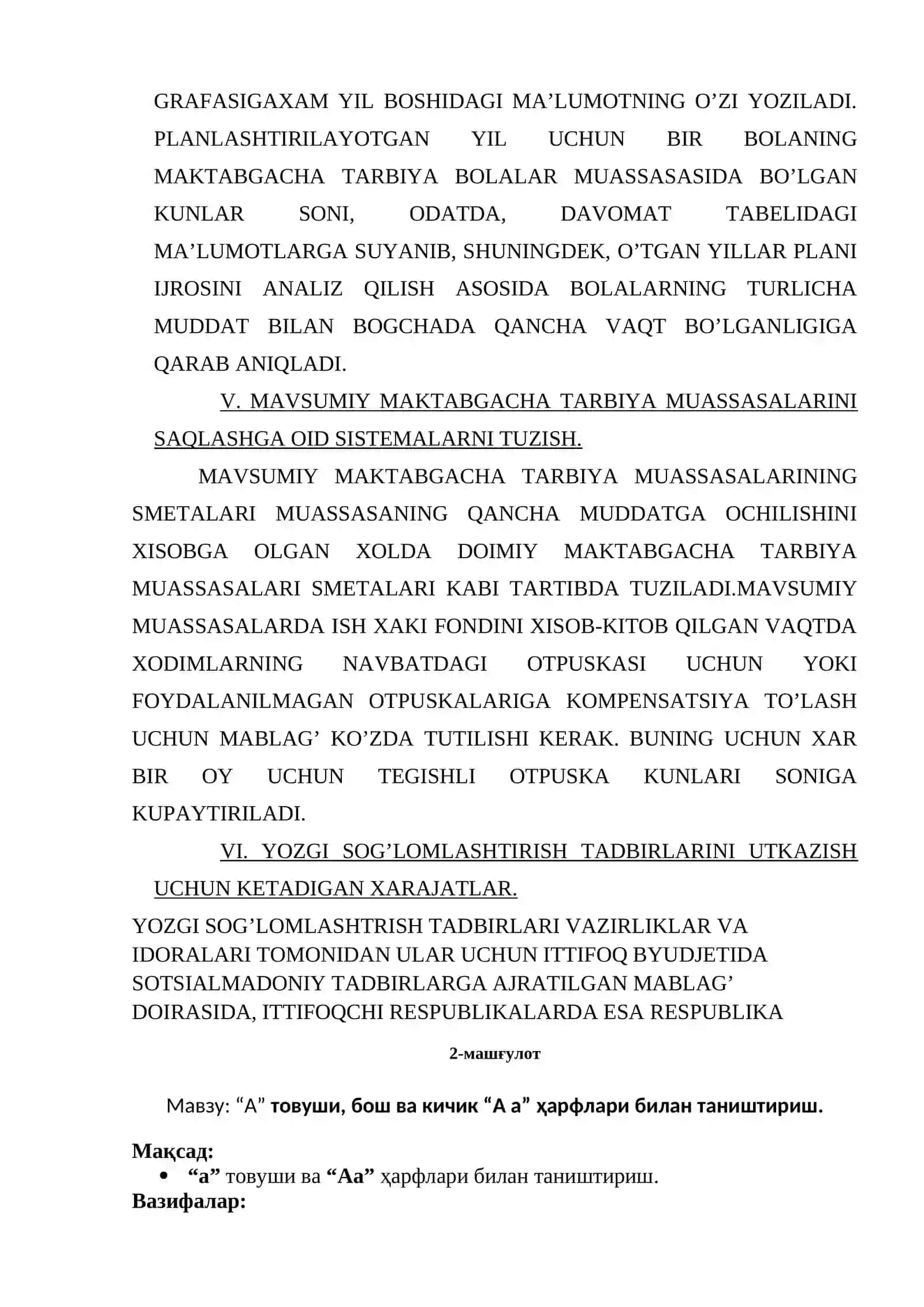 Amaliy mashg’ulot: Maktabgacha ta’lim muassasasida pedagogik kengash 4