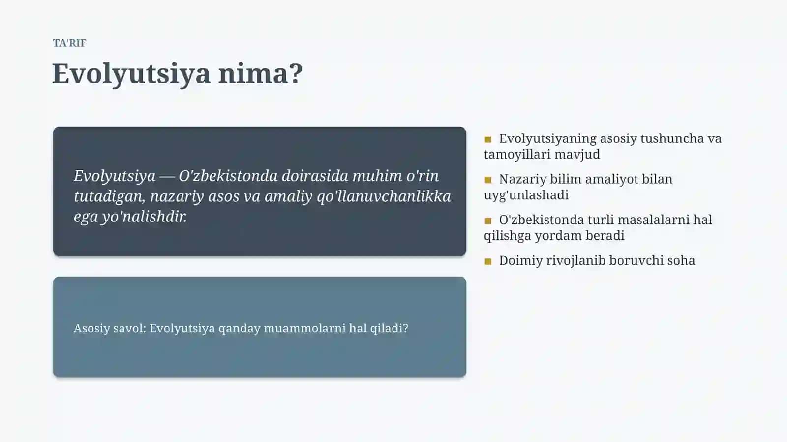 Evolyutsiya 4