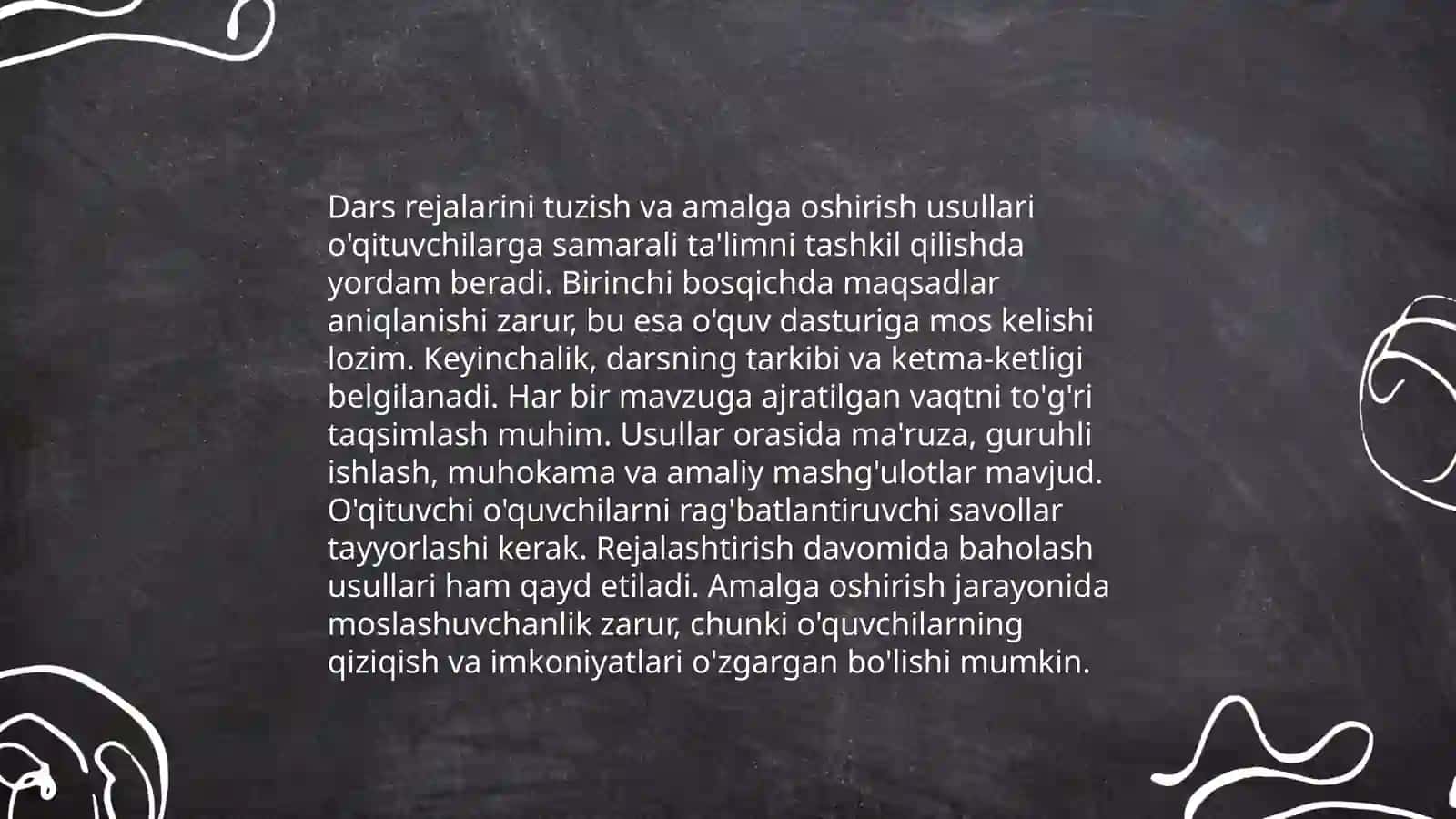 Pedagogik fanlarni o'qitish metod va vositalari 4