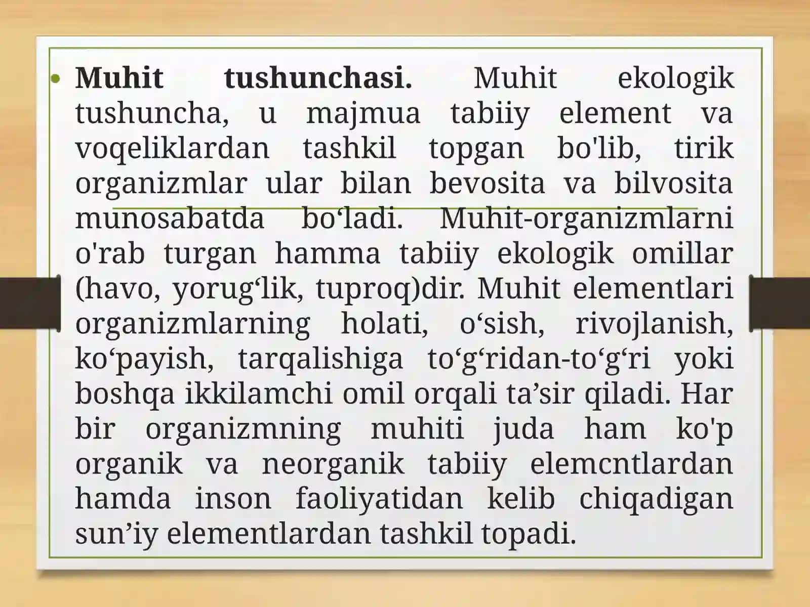 KIRISH. FANNINGASOSIY TUSHUNCHA VA TAMOYILLARI 4
