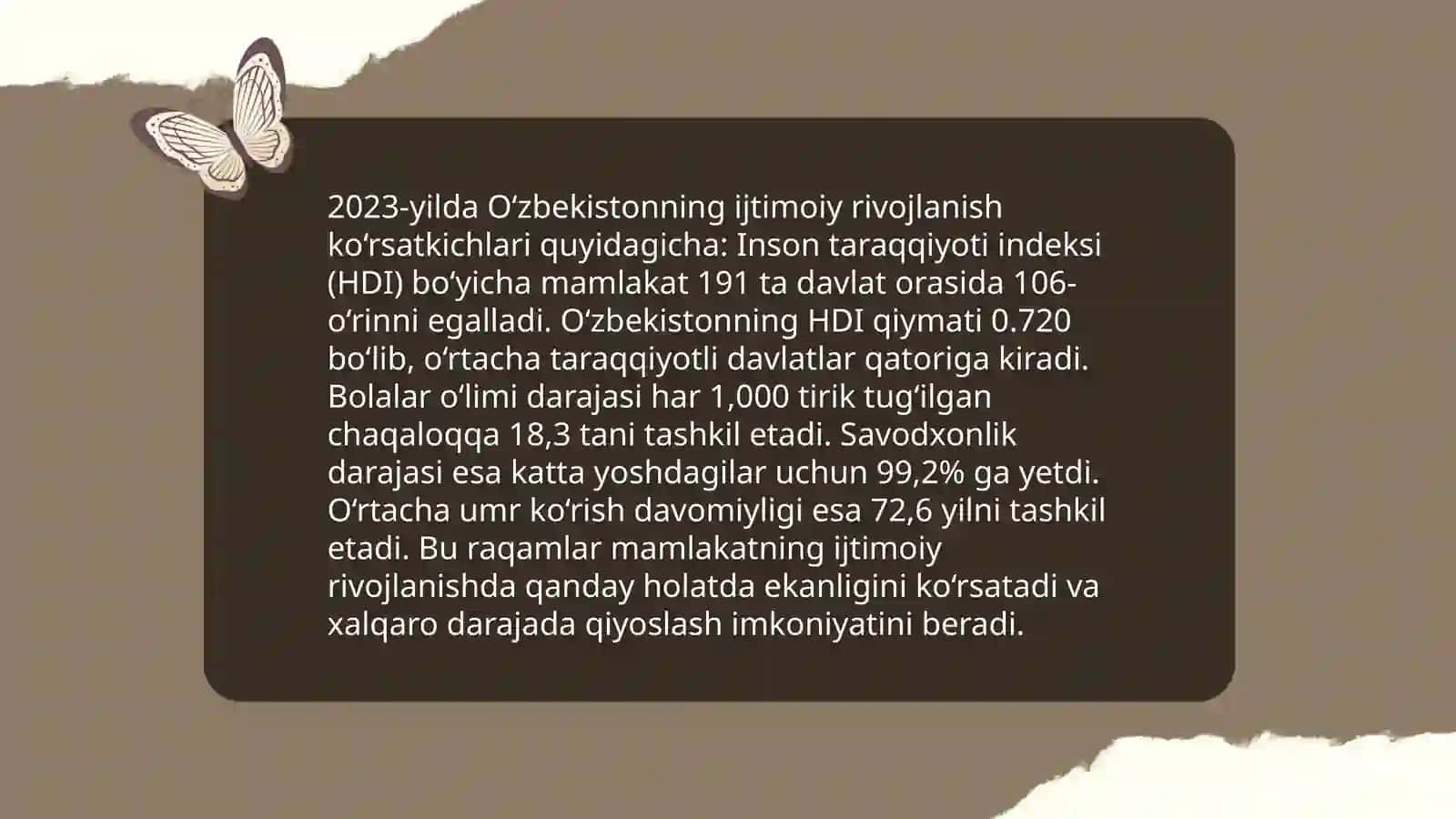 Yangi o'zbekiston ijtimoiy - siyosiy iqtisodiy va madaniy hayotida roy berayotgan o'zgarishlarning xalqaro reyting va indekslarda aks etilishi 4