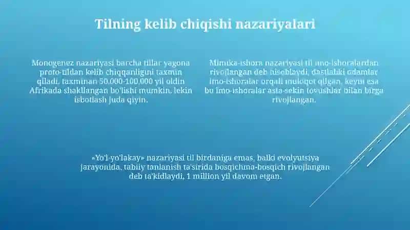 Til va yozuvning kelib chiqishi: Nazariyalar va gipotezalar 4