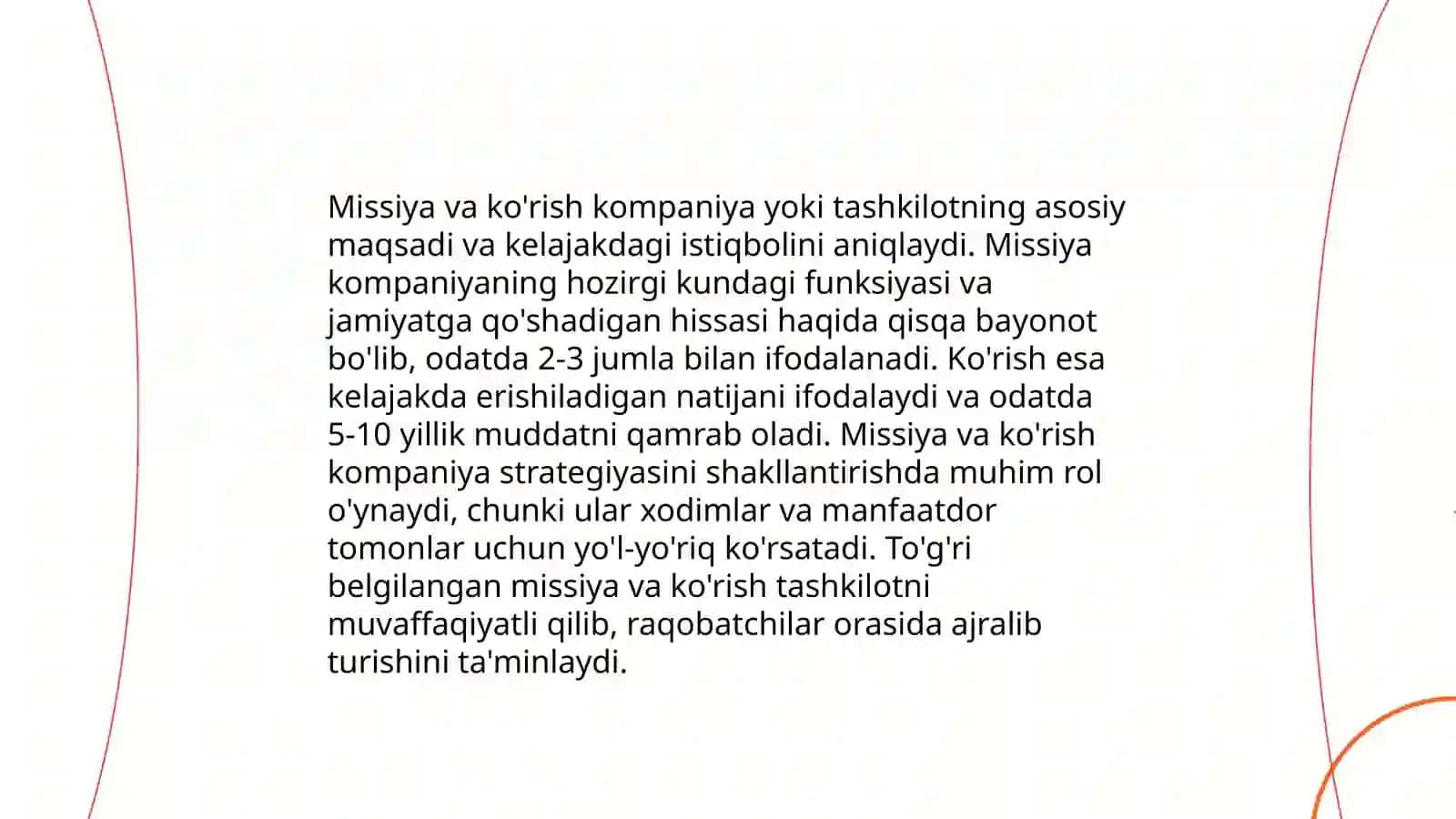 Strategik boshqaruv jarayonida maqsad va vazifalar 4