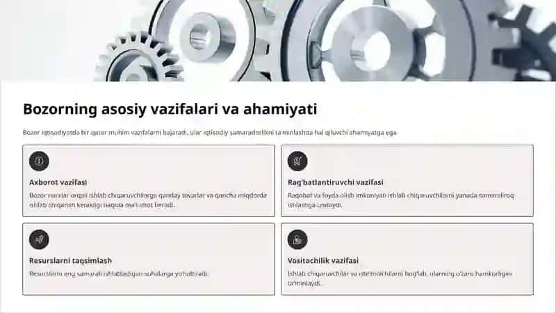 Bozor Iqtisodiyoti 4