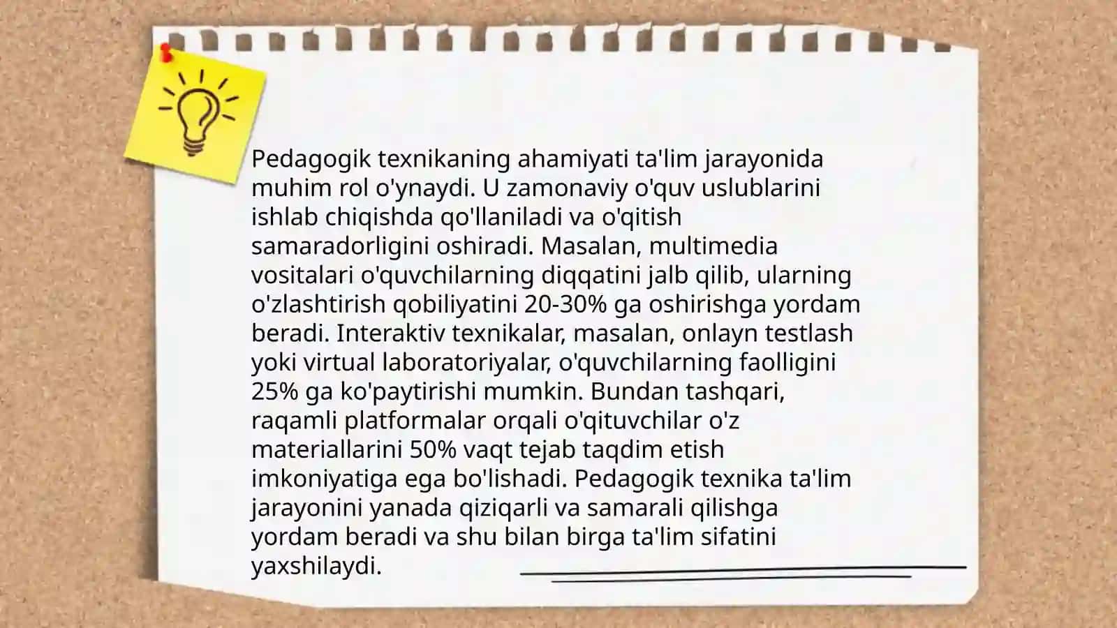 Pedagogik texnika xaqida tushuncha 4