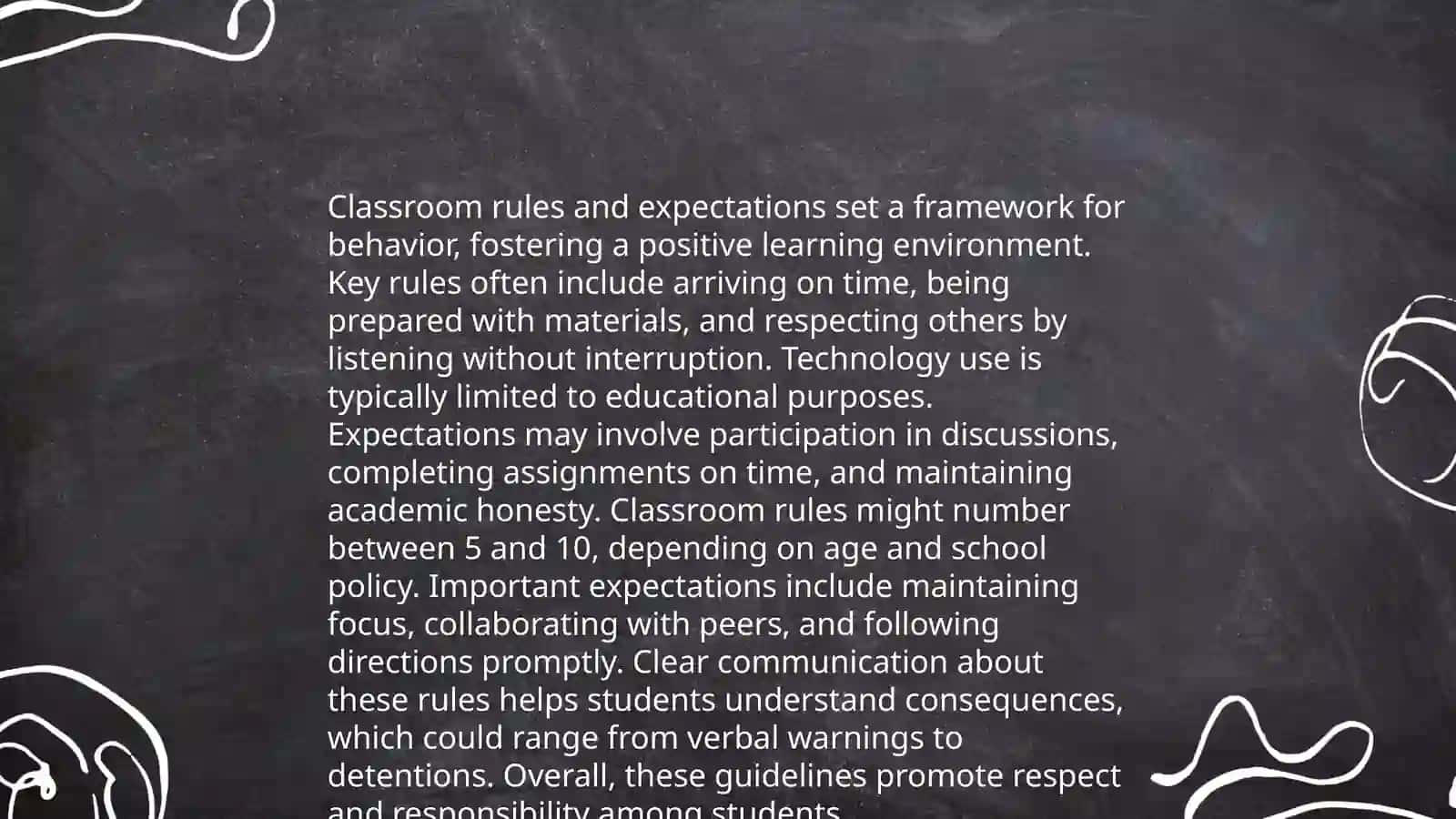 Methods of keeping discipline 4