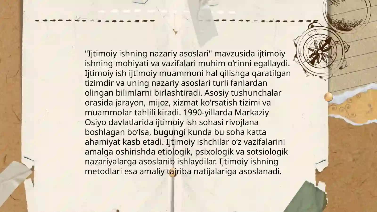 Ijtimoiy ish nazariyasi 4