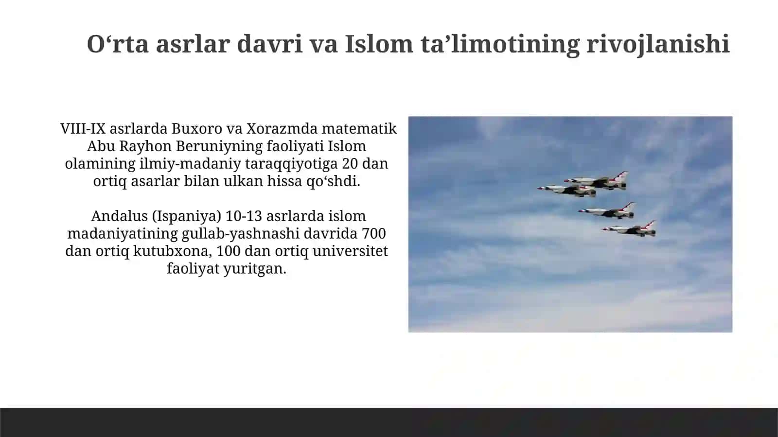 Islom tafakkuri va madaniyatiningshakllanishbosqichlari 4