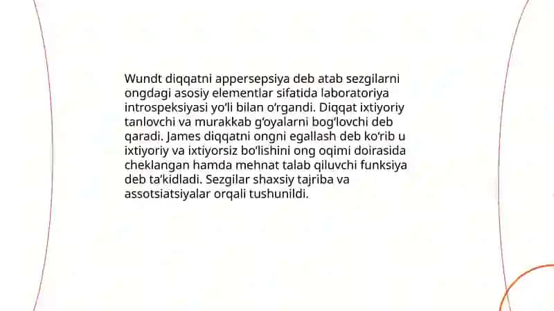 Diqqat va sezgilar haqida 4