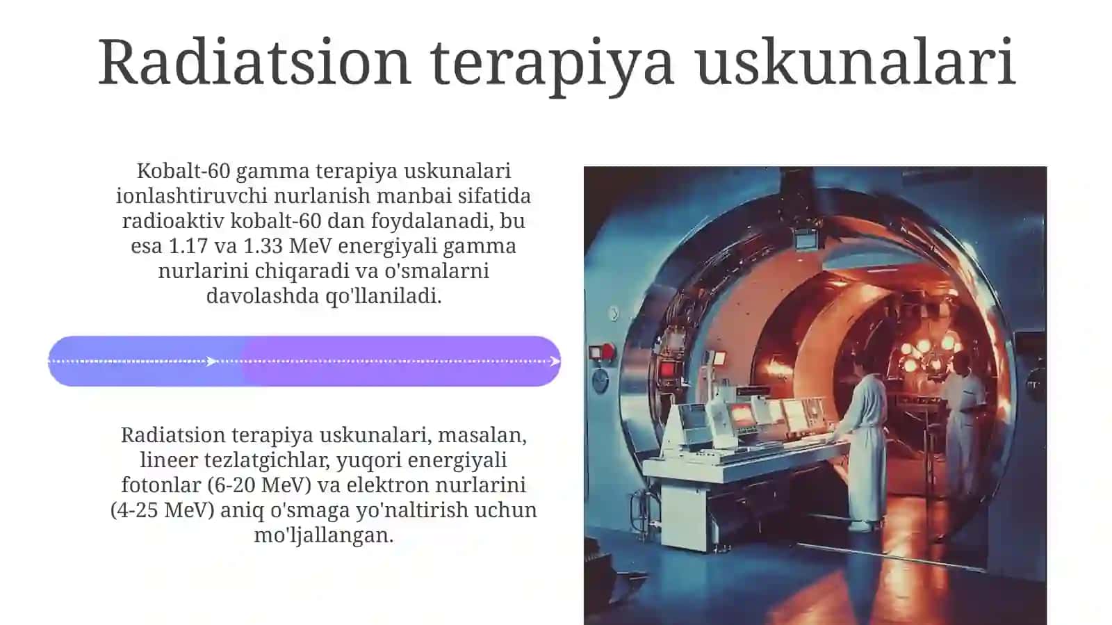 Radiatsion terapiyaning asosiy fizikasi 4