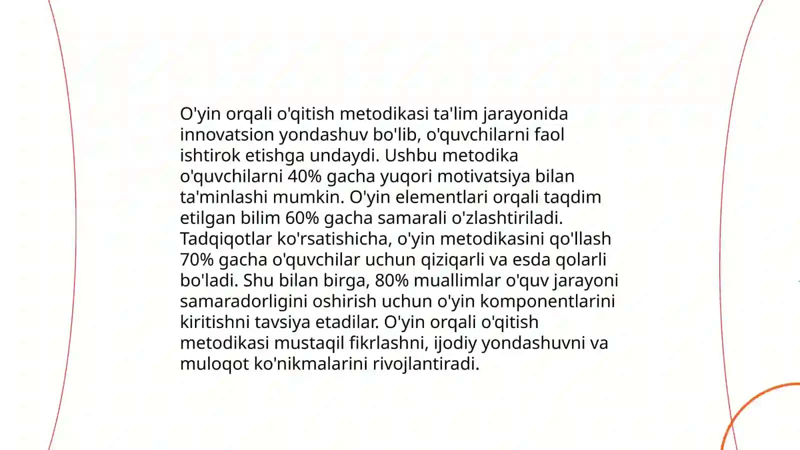 Boshlang'ich sinf o'quvchilarining faolligi metodikasi 4