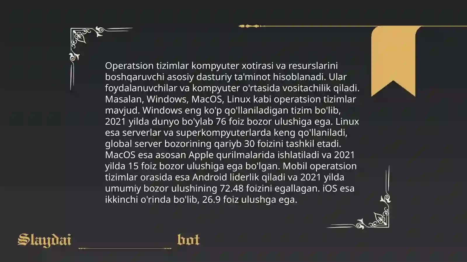 Dasturiy ta'minot turlari 4