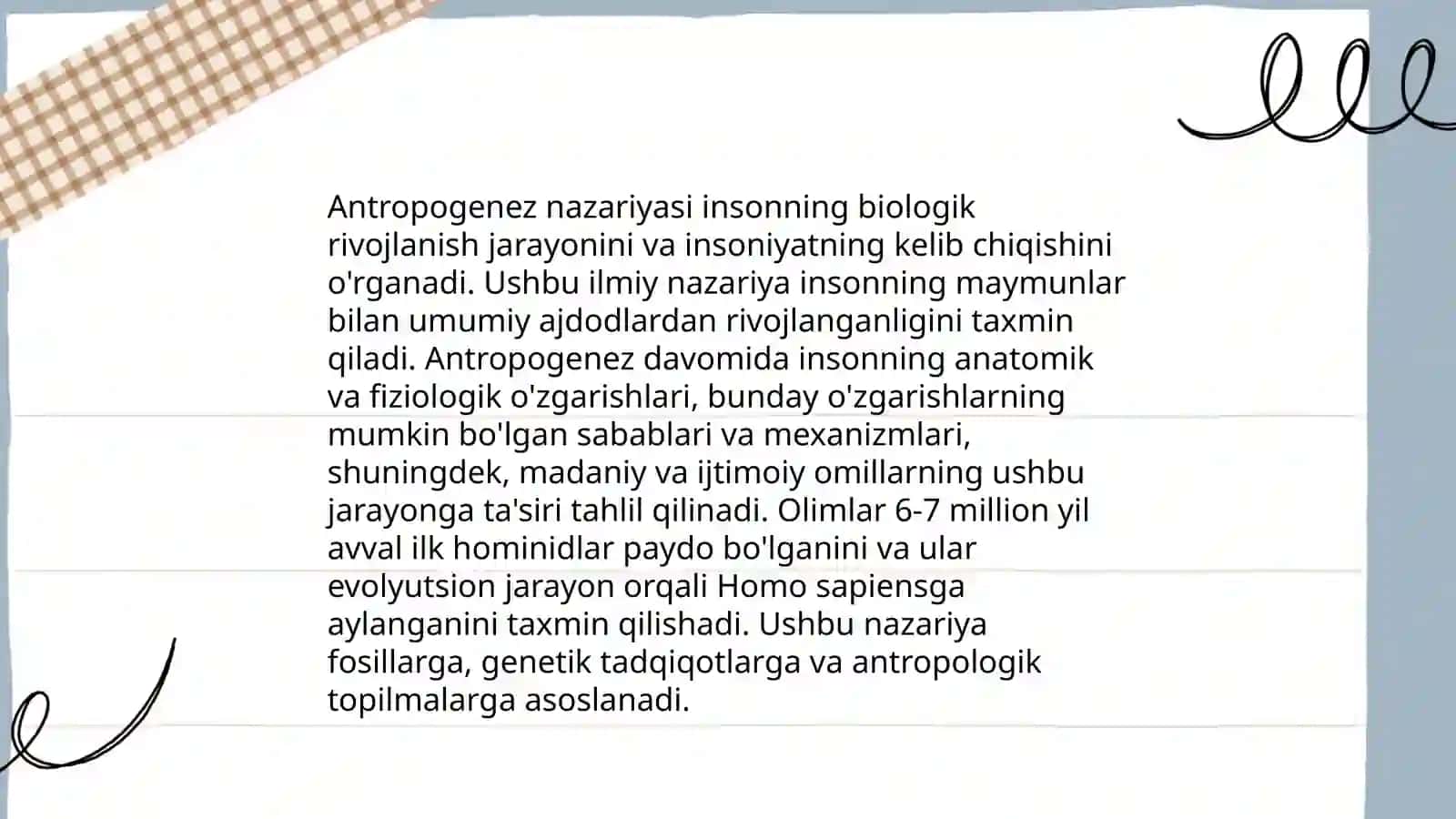 Kreatsionizm va antropogenez nazaroyalarining qiyosiy tahlili 4