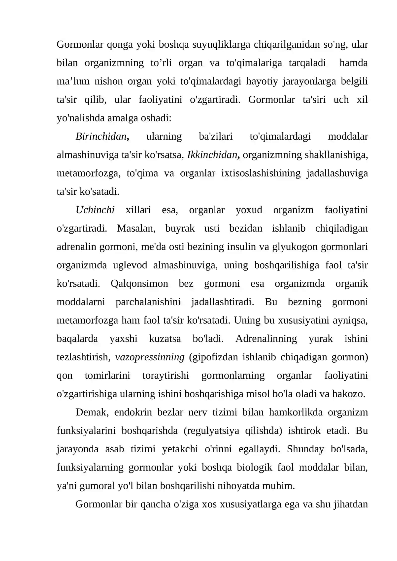 Ichki sekretsiya bezlari fiziologiyasi 4