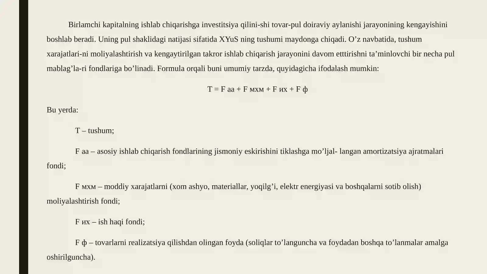 XO'JALIK YURITUVCHI SUB’EKTLARNING MOLIYAVIY RESURSLARI 4