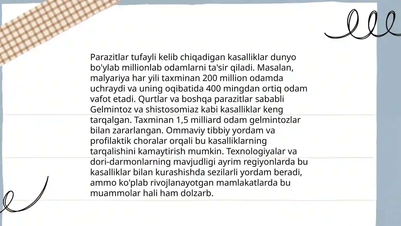 Parazitlarga qarshi profilaktik chora tadbirlar 4