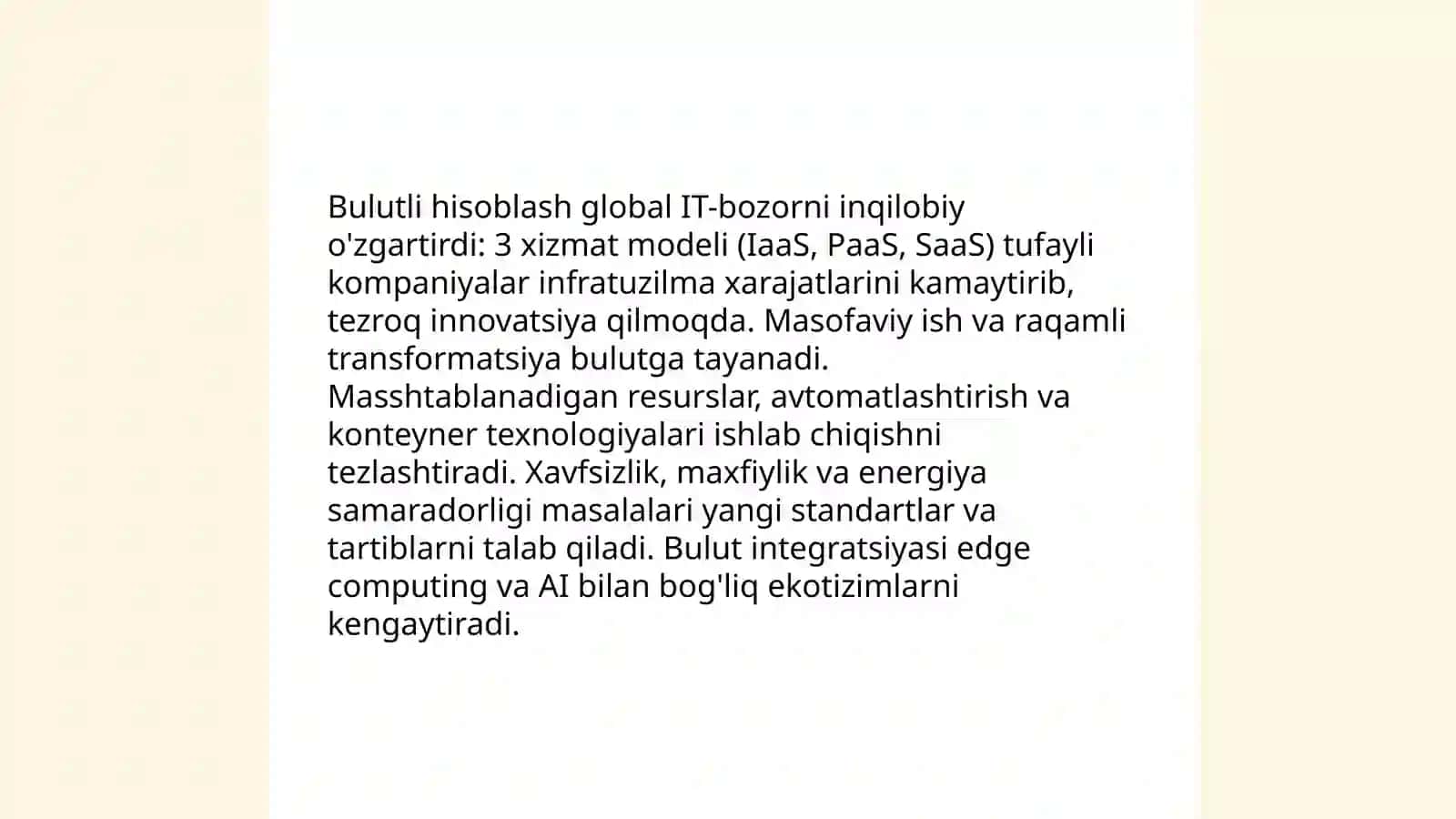 Jahon IT-bozorining ivojlanishi 4