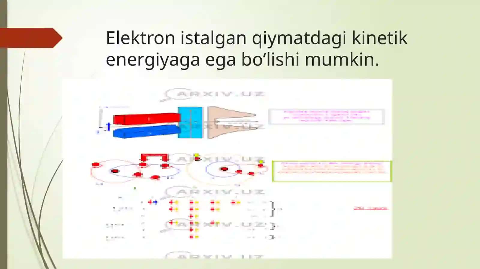 Atomfizikasi Fanidan Mustaqil Ta'lim - Frank va Gerstajribasi 4