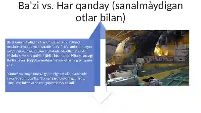 Ba'zi va Har qanday so'zlarning grammatik vazifalari 4