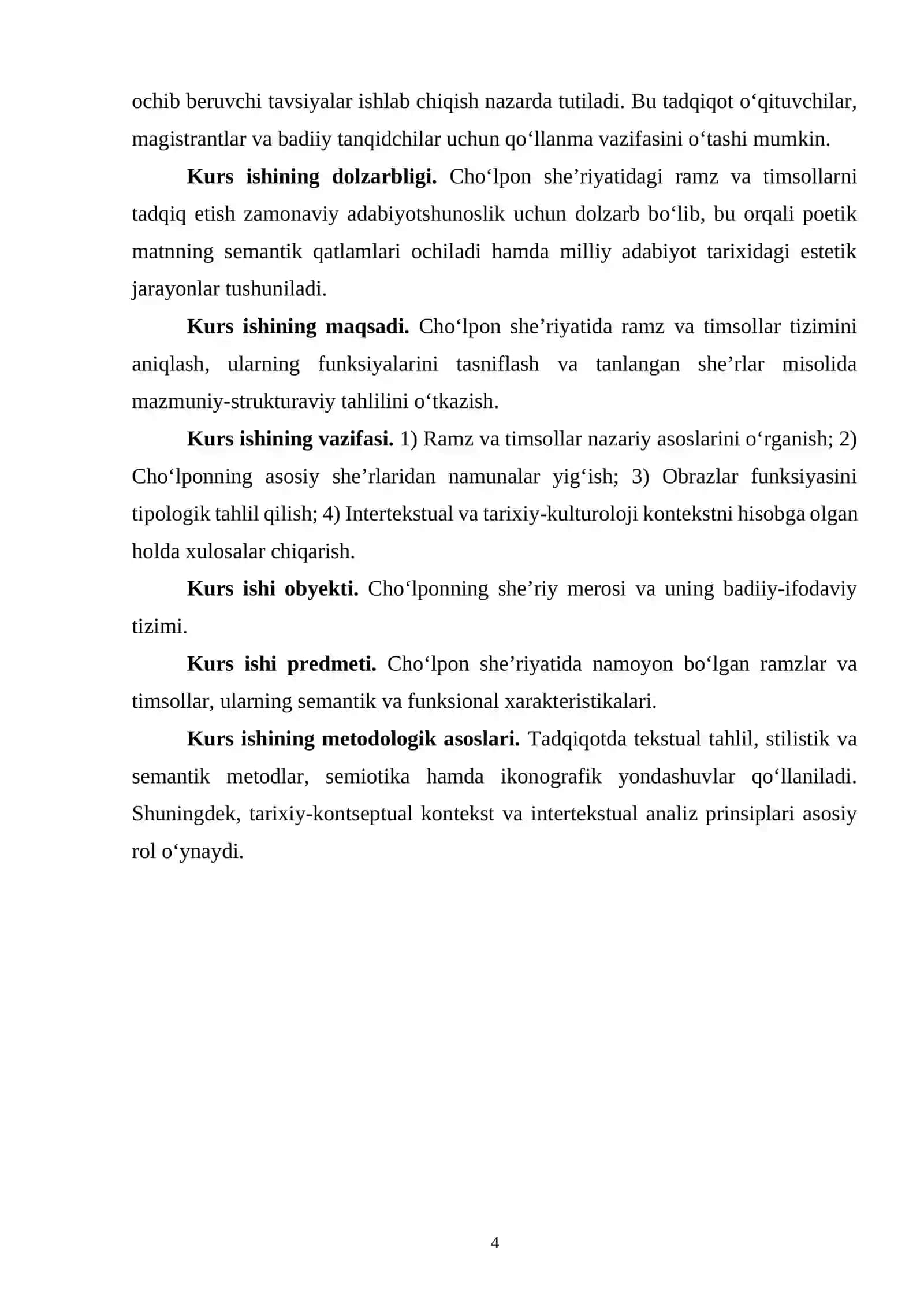 Choʻlpon Sheʼriyatida Ramz va Timsollar 4