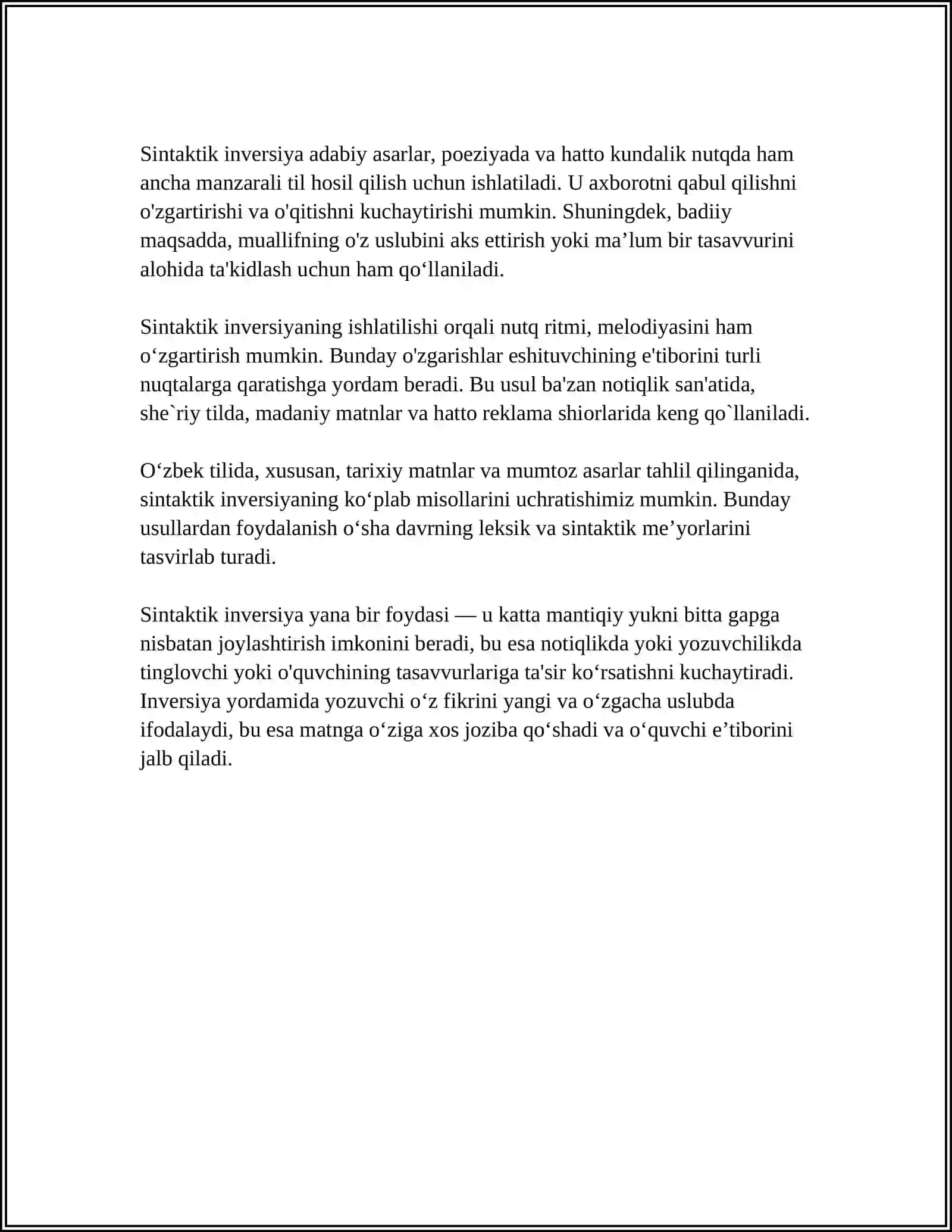 SINTAKTIK INVERSIYA 4