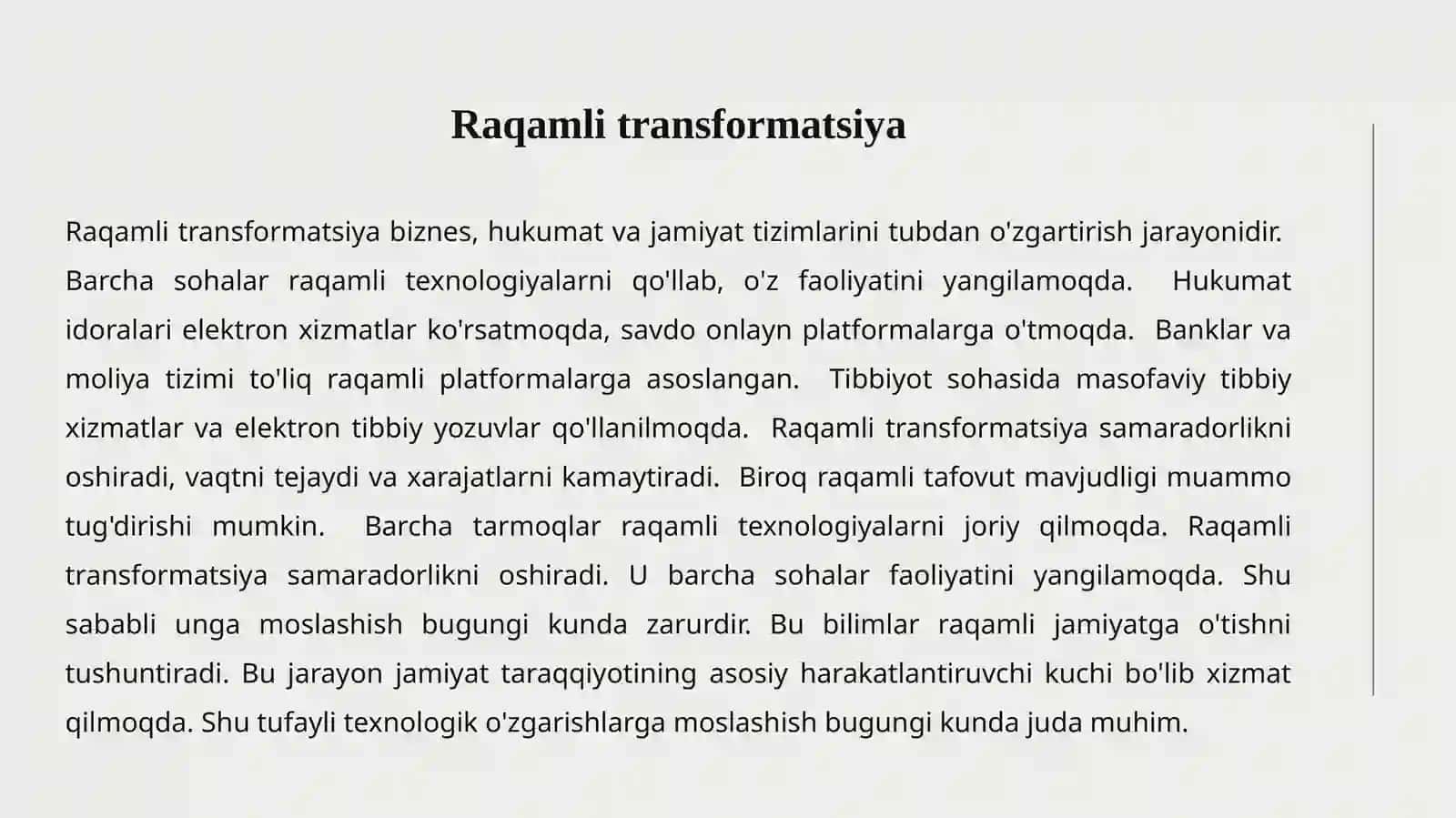 Texnologik inqilob tushunchasi 4