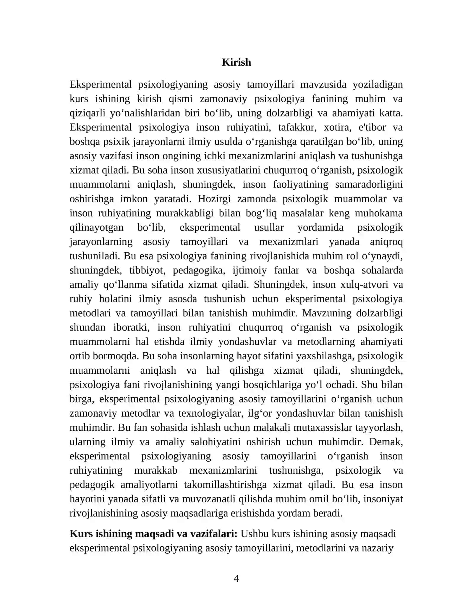 EKSPERIMENTAL PSIXOLOGIYANING ASOSIY TAMOYILLARI 4