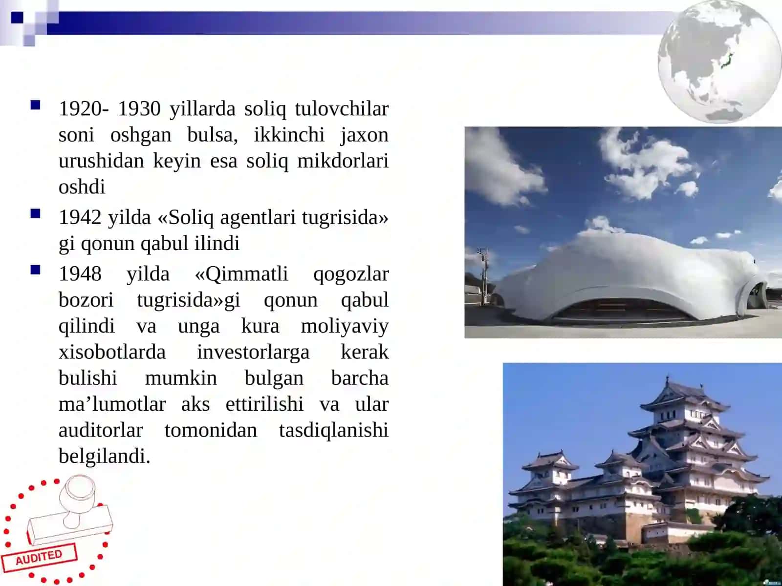 OSIYO DAVLATLARIDA AUDIT TIZIMI 4