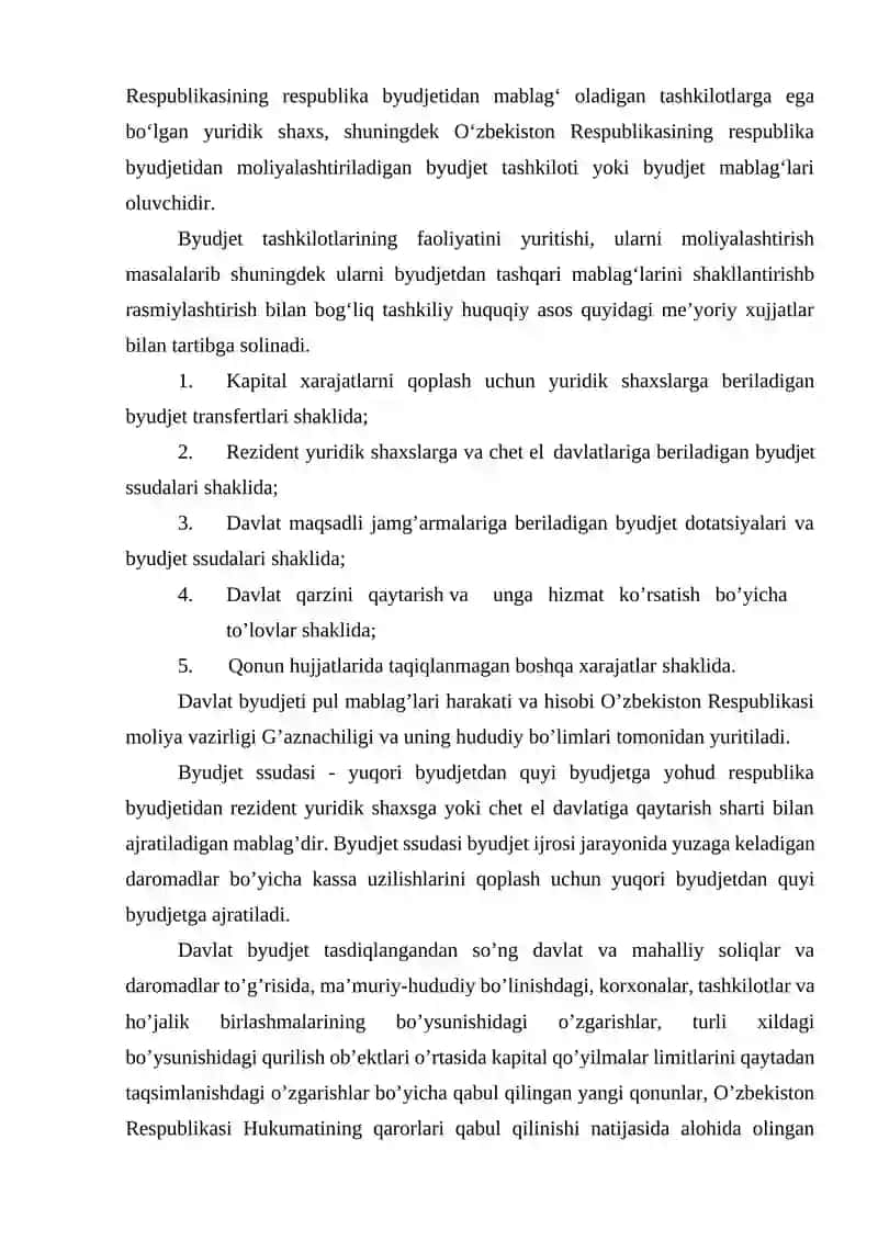 Davlat byudjeti va davlat maqsadli jamg'armalari daromadlari ijrosi hisobi 4