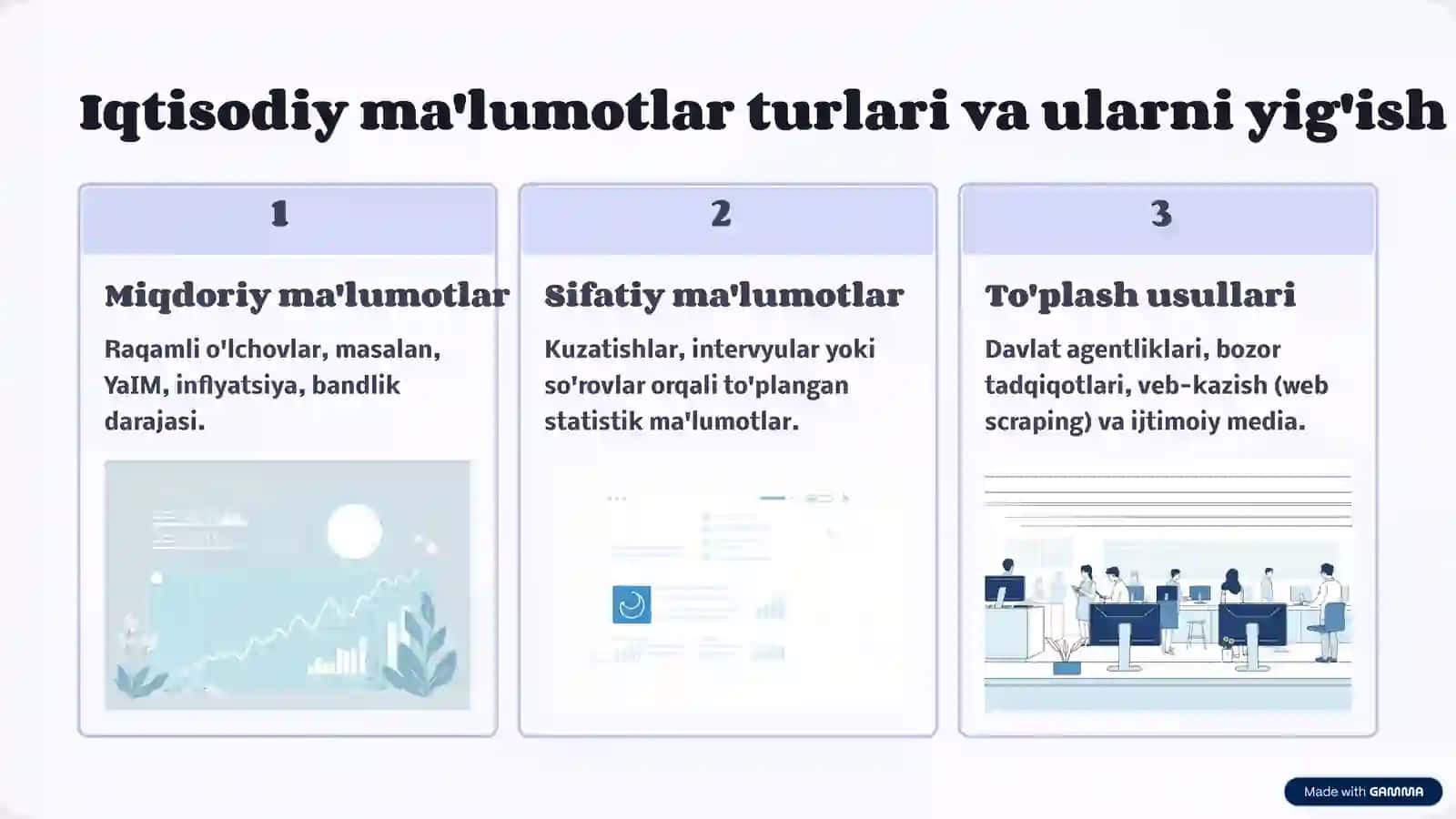 Iqtisodiyotda ma'lumotlar tahlili: Kirish 4