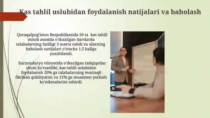 Amaliy holatlar tahlili metodikasi va misollari 4