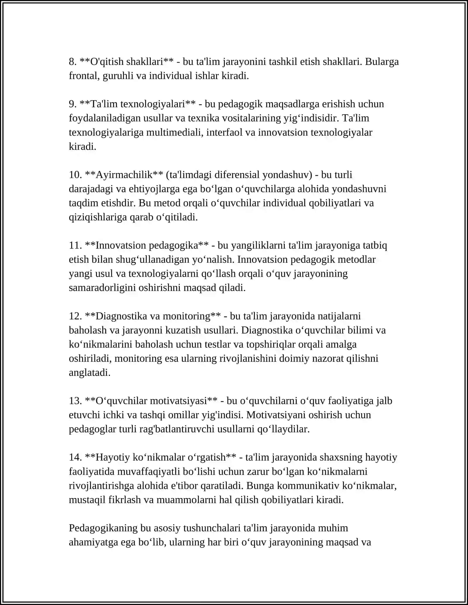 UMUMIY PEDAGOGIKA 4