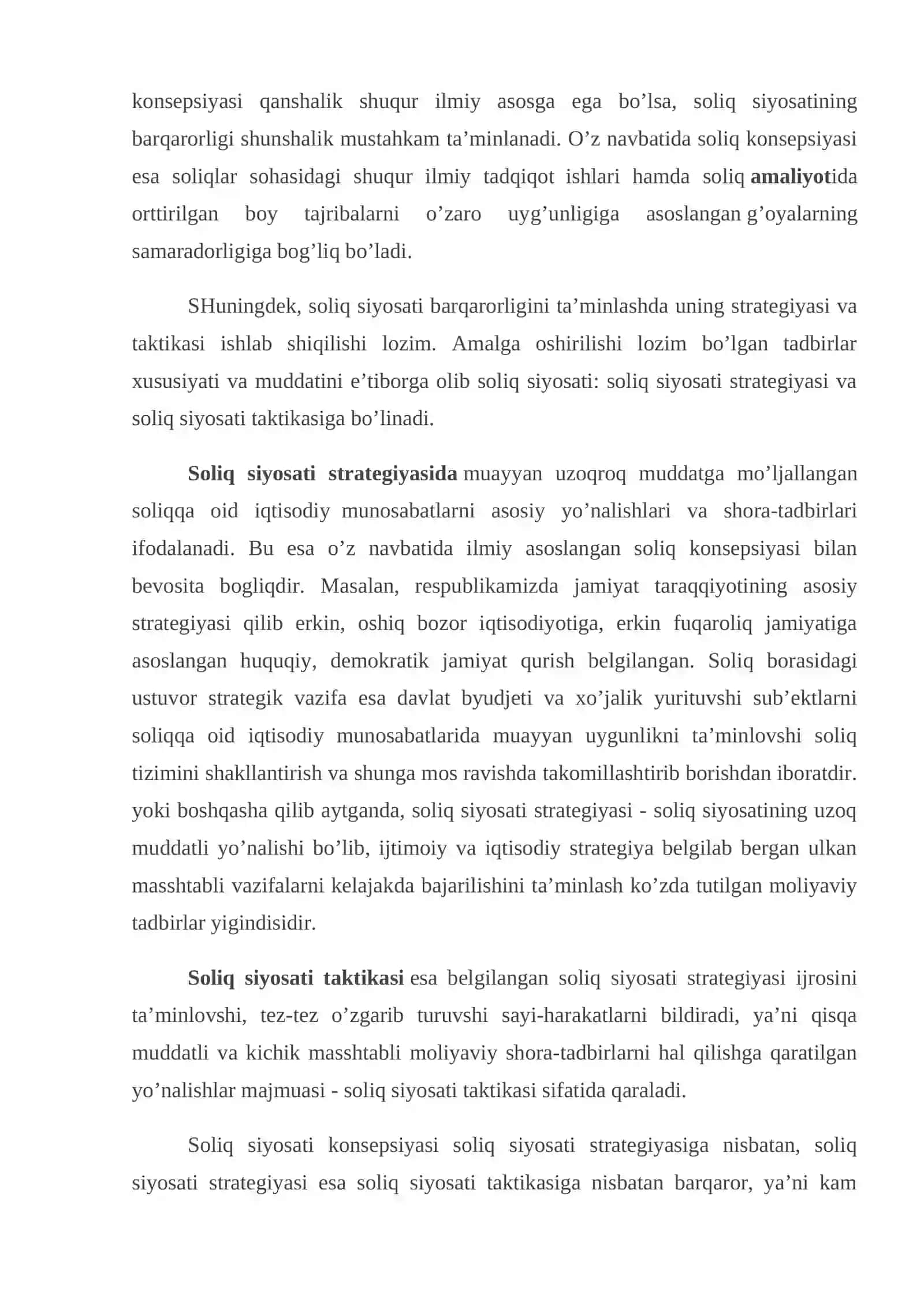 Qishloq xo'jaligi korxonalarini soliqqa tortishning o'ziga xos xususiyatlari va ularni takomillashtirish 4