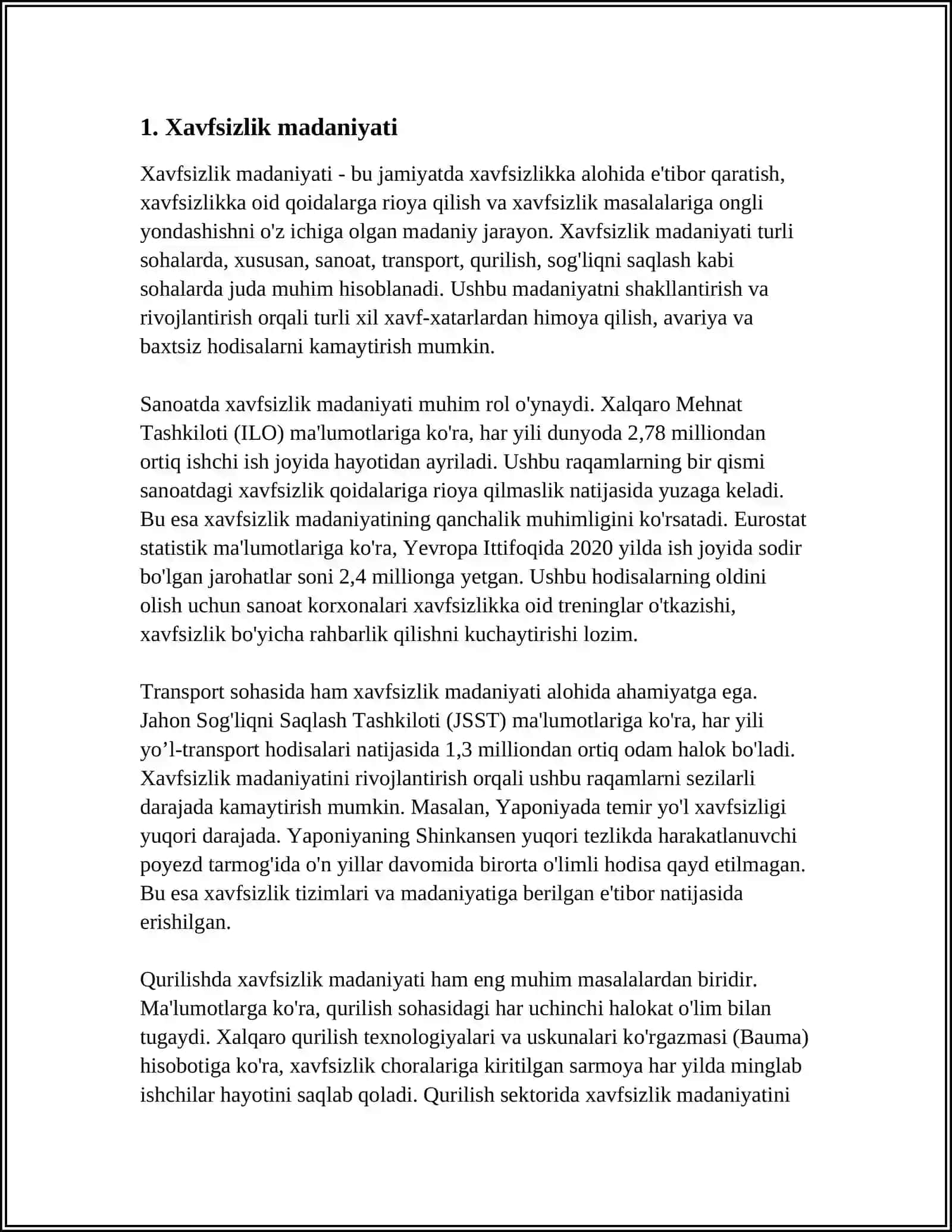 HAYOT FAOLIYATI XAVFSIZLIK ASOSIY TUSHUNCHALARI 4