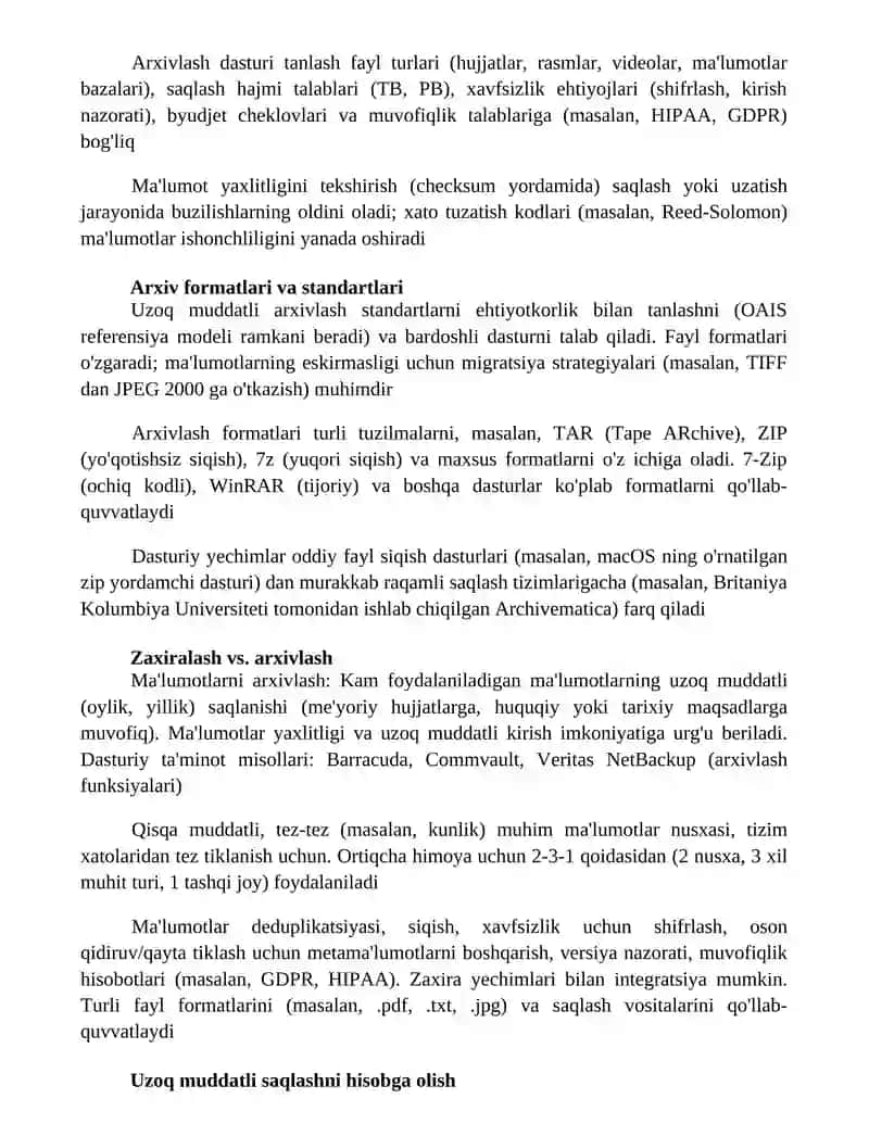 Arxivlashtirish dasturlari 4