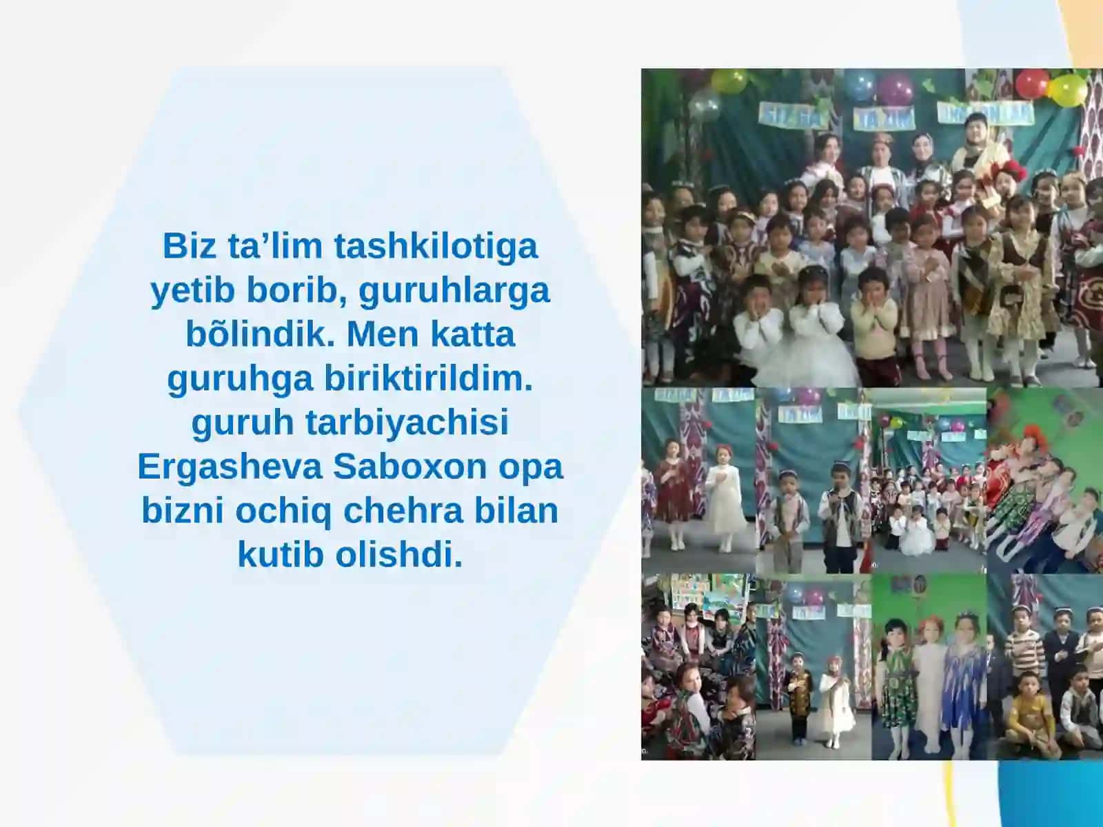 Oripova Mohichehraning malakaviy pedagogik amaliyoti 4